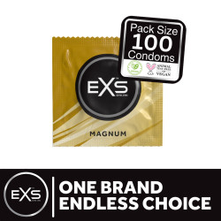 EXS Préservatifs XXL Magnum 60mm x100